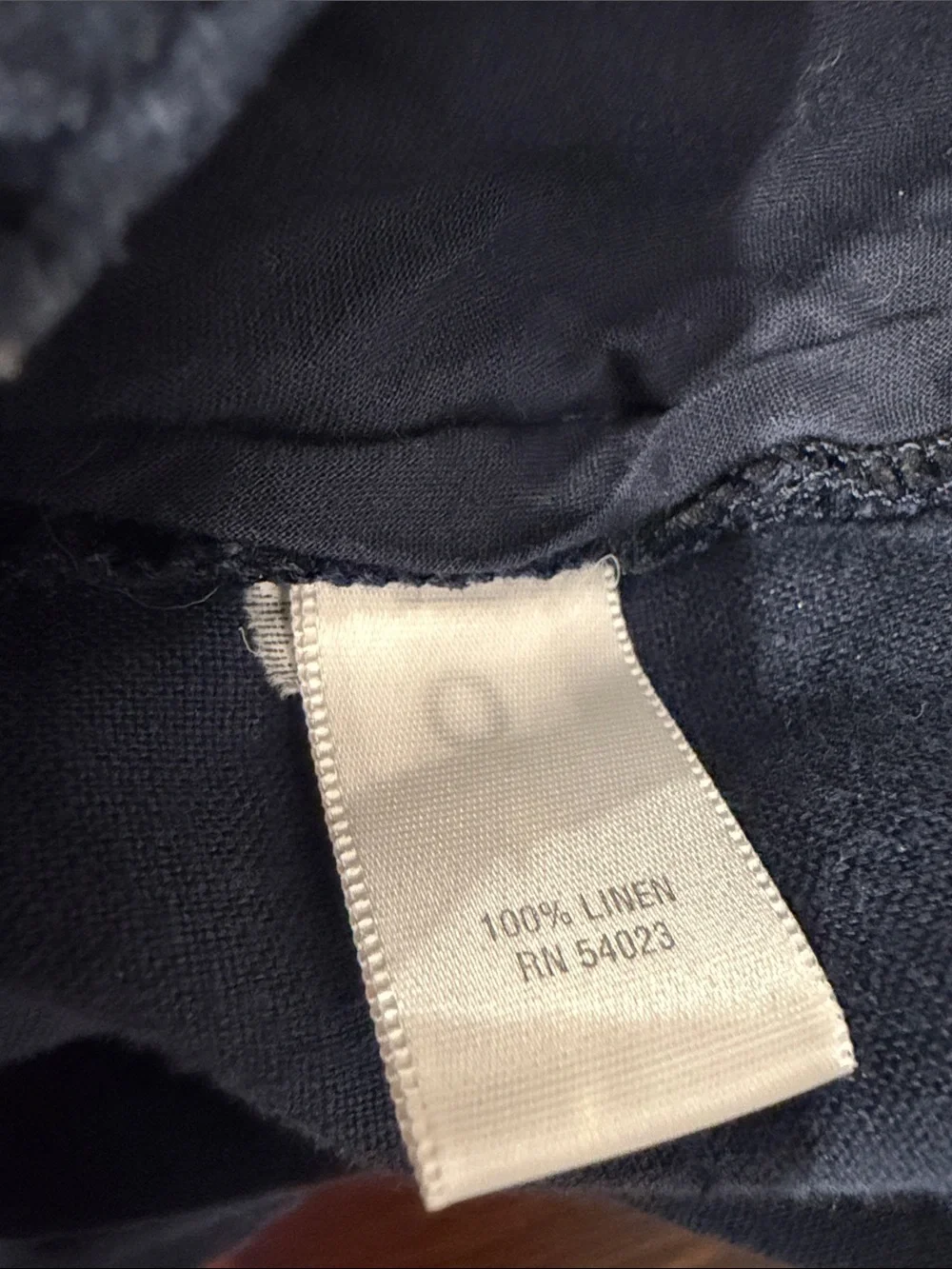 Banana Republic Navy Drawstring Linen Relaxed Fit Breezy pants, 12